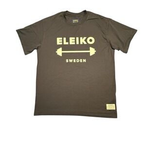 Eleiko 1957 Barbell T-shirt Black in Medium